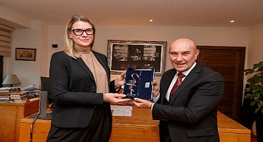 Başkan Tunç Soyer İsveç heyetini ağırladı