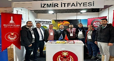 İzmir itfayesi uluslar arası yangın güvenliği sempozyumu’na katıldı