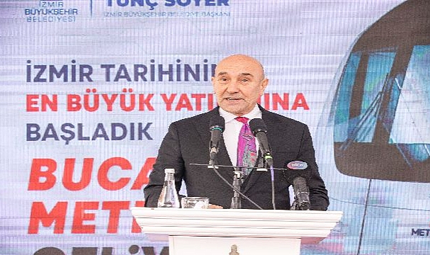 Buca Metrosu için tarihi adım: Köstebek kazıya başladı