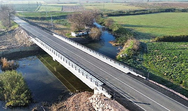 Dirençli Kent’in köprüleri kuruldu