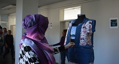 Egeli Öğrenciler İkinci El Giysilere Yeniden Hayat Verdi