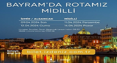 İZDENİZ’den Midilli Yolcularına Kapı Vizesi Kolaylığı