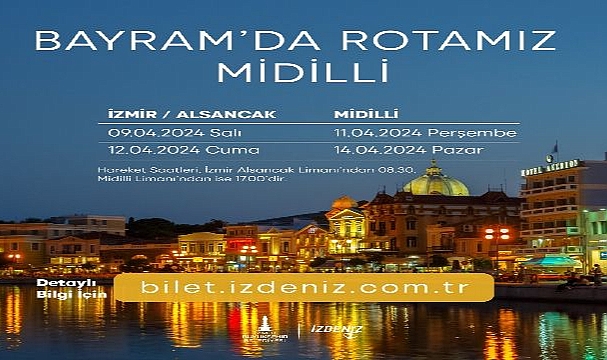 İZDENİZ’den Midilli Yolcularına Kapı Vizesi Kolaylığı