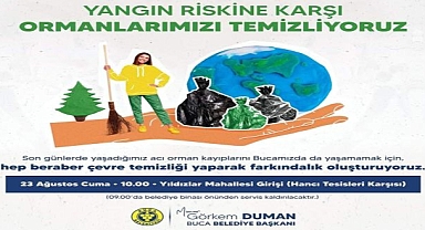 Buca’da yangın seferberliği