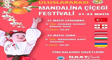 Mandalina Çiçeği Festivali İle Coşacak