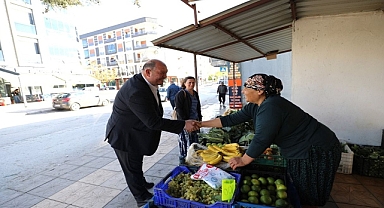 Başkan Çiçek’ten Esnaf Ziyareti