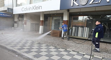 Menderes’te Caddeler Tertemiz