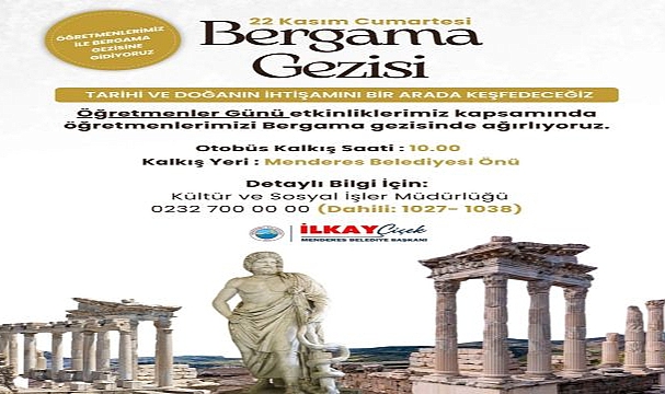 Menderes Belediyesi’nden Öğretmenler Günü Hediyesi