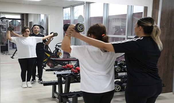 Menderes Belediyesi’nden Kadınlara Müjde; Fitness Salonu Yenilendi